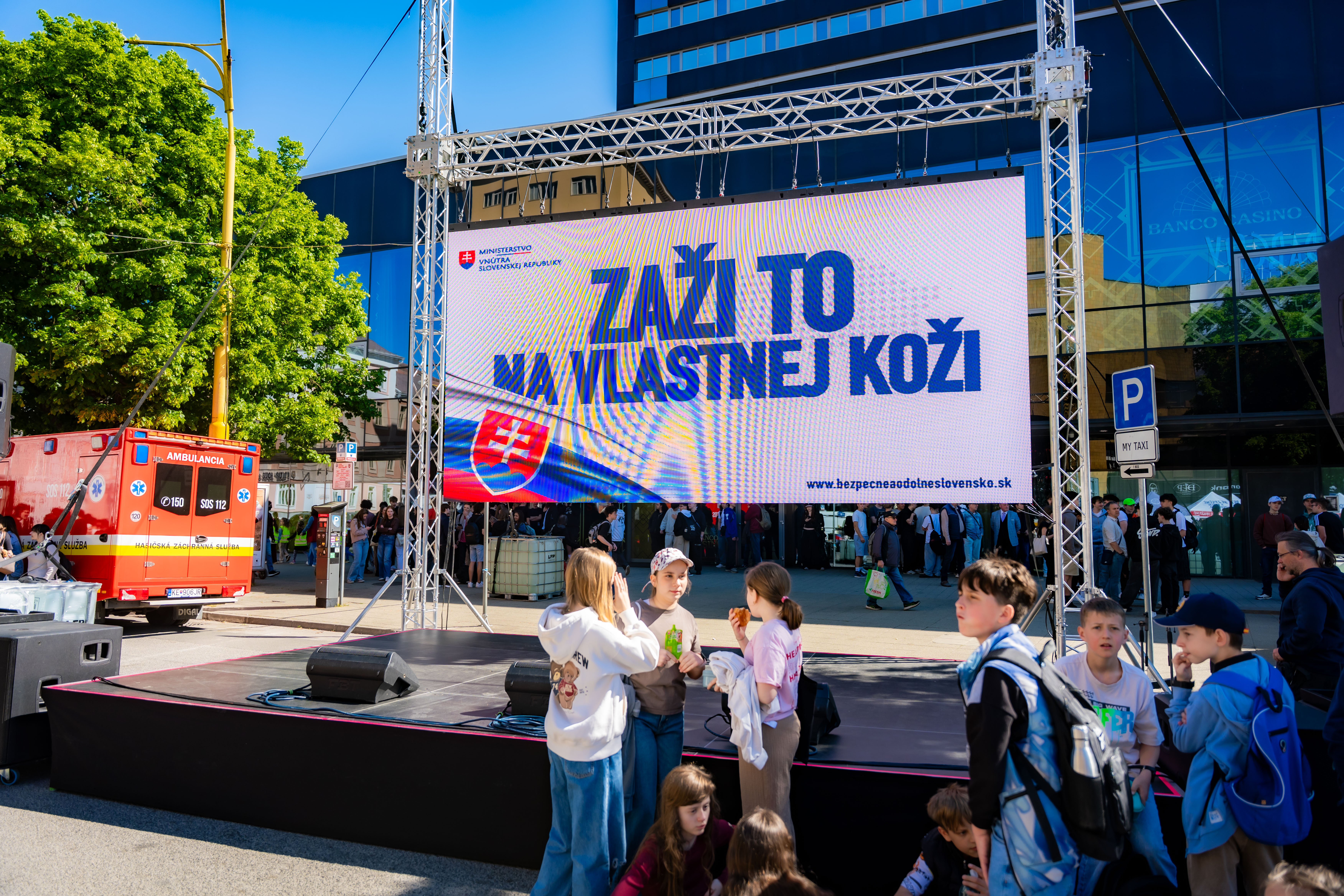 Navsteva verejne prospesneho preventivneho projektu NA VLASTNEJ KOZI-1-3